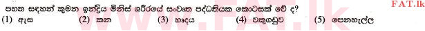 உள்ளூர் பாடத்திட்டம் : உயர்தரம் (உ/த) தகவல் தொடர்பாடல் தொழில்நுட்பம் - 2017 ஆகஸ்ட் - தாள்கள் I (සිංහල மொழிமூலம்) 37 1