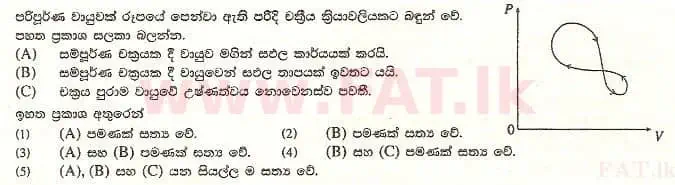 දේශීය විෂය නිර්දේශය : උසස් පෙළ (A/L) භෞතික විද්‍යාව - 2008 අගෝස්තු - ප්‍රශ්න පත්‍රය I (සිංහල මාධ්‍යය) 56 1