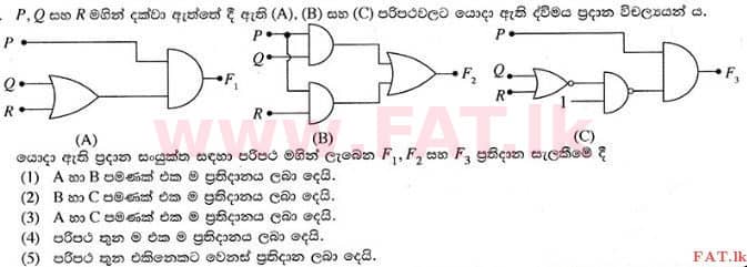 National Syllabus : Advanced Level (A/L) Physics - 2015 August - Paper I (සිංහල Medium) 37 1