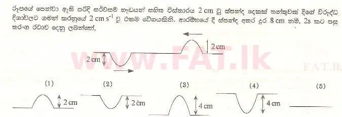 National Syllabus : Advanced Level (A/L) Physics - 1999 August - Paper I (සිංහල Medium) 24 1