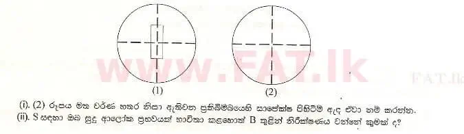 National Syllabus : Advanced Level (A/L) Physics - 1998 August - Paper II A (සිංහල Medium) 3 3