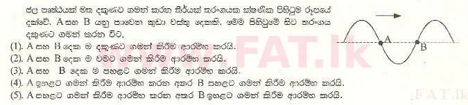දේශීය විෂය නිර්දේශය : උසස් පෙළ (A/L) භෞතික විද්‍යාව - 1997 අගෝස්තු - ප්‍රශ්න පත්‍රය I (සිංහල මාධ්‍යය) 22 1