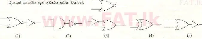 National Syllabus : Advanced Level (A/L) Physics - 2001 August - Paper I (සිංහල Medium) 10 1