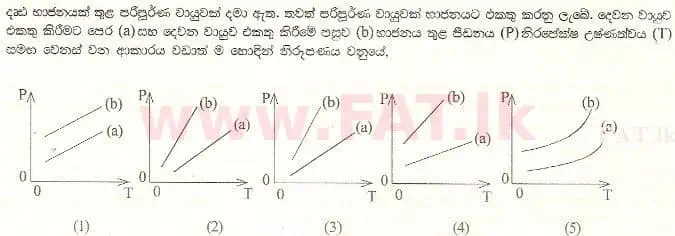 உள்ளூர் பாடத்திட்டம் : உயர்தரம் (உ/த) பௌதீகவியல் - 2001 ஆகஸ்ட் - தாள்கள் I (සිංහල மொழிமூலம்) 44 1