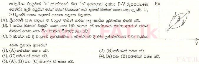 National Syllabus : Advanced Level (A/L) Physics - 2000 August - Paper I (සිංහල Medium) 29 1