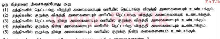 உள்ளூர் பாடத்திட்டம் : உயர்தரம் (உ/த) பௌதீகவியல் - 2014 ஆகஸ்ட் - தாள்கள் I (தமிழ் மொழிமூலம்) 4 1
