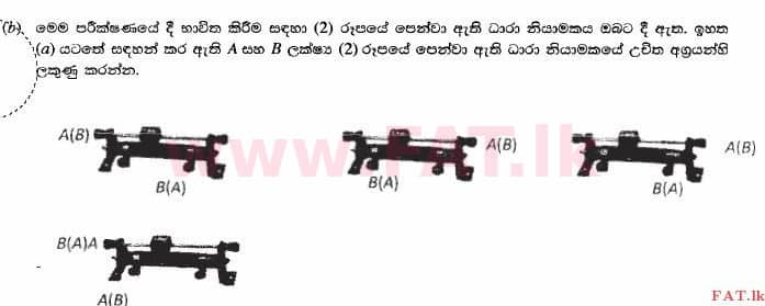 உள்ளூர் பாடத்திட்டம் : உயர்தரம் (உ/த) பௌதீகவியல் - 2014 ஆகஸ்ட் - தாள்கள் II (සිංහල மொழிமூலம்) 4 2