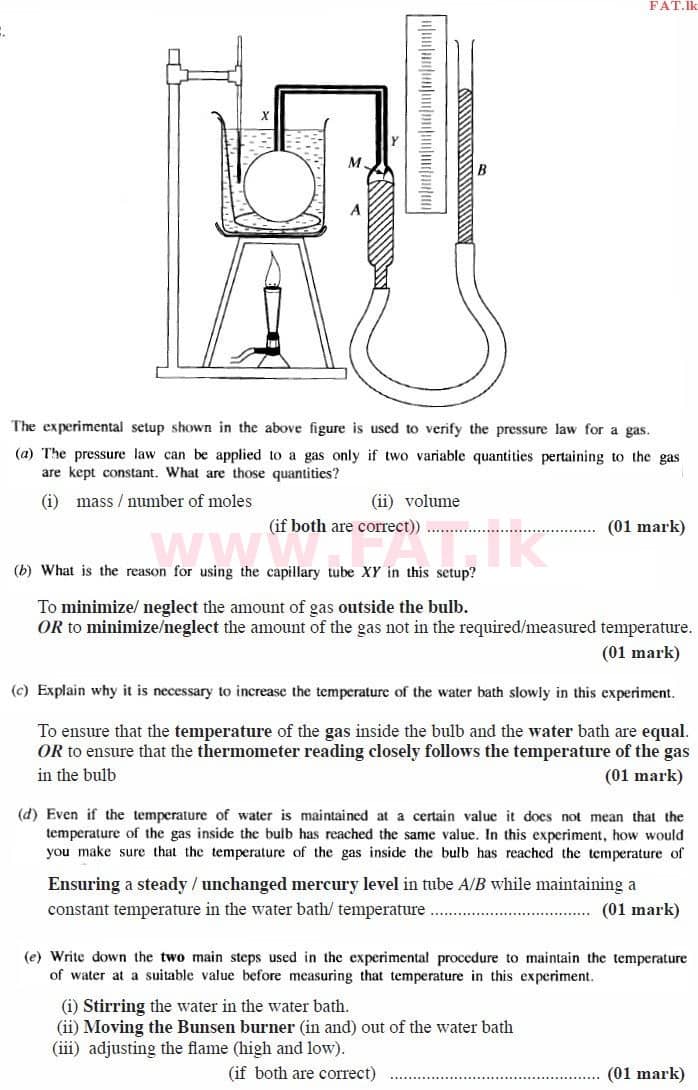 National Syllabus : Advanced Level (A/L) Physics - 2015 August - Paper II (English Medium) 2 3562
