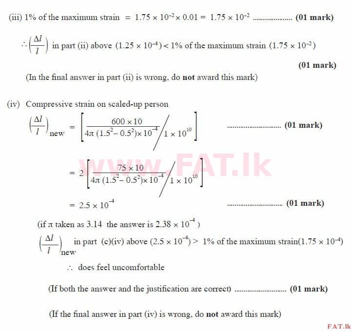 National Syllabus : Advanced Level (A/L) Physics - 2015 August - Paper II (English Medium) 7 3576