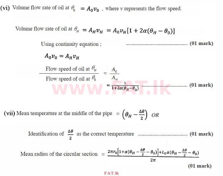 National Syllabus : Advanced Level (A/L) Physics - 2015 August - Paper II (English Medium) 10 3586