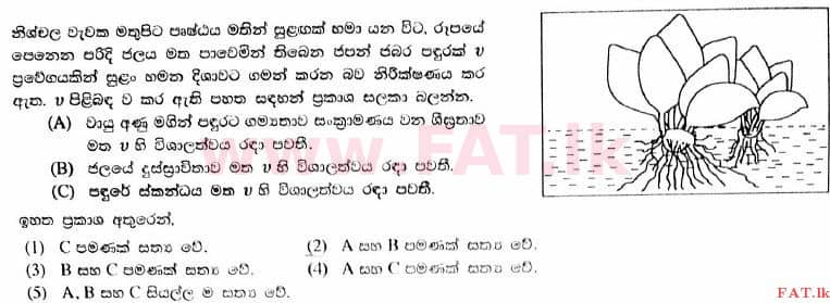 දේශීය විෂය නිර්දේශය : උසස් පෙළ (A/L) භෞතික විද්‍යාව - 2016 අගෝස්තු - ප්‍රශ්න පත්‍රය I (සිංහල මාධ්‍යය) 14 1