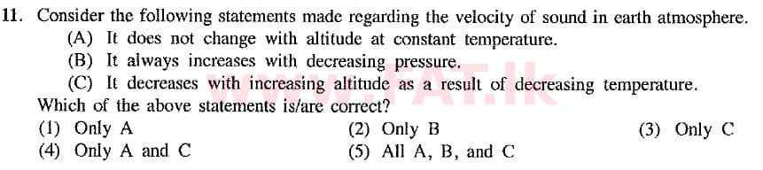 National Syllabus : Advanced Level (A/L) Physics - 2019 August - Paper I (New Syllabus) (English Medium) 11 1