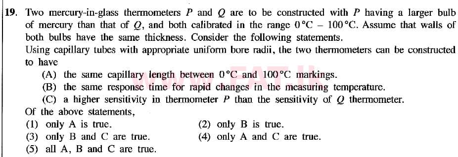 உள்ளூர் பாடத்திட்டம் : உயர்தரம் (உ/த) பௌதீகவியல் - 2018 ஆகஸ்ட் - தாள்கள் I (English மொழிமூலம்) 19 1