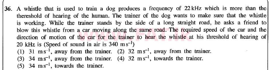 உள்ளூர் பாடத்திட்டம் : உயர்தரம் (உ/த) பௌதீகவியல் - 2018 ஆகஸ்ட் - தாள்கள் I (English மொழிமூலம்) 36 1