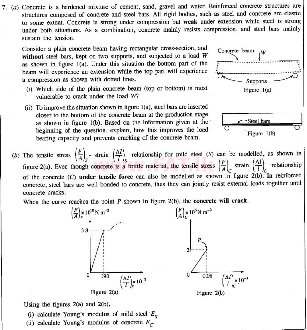 உள்ளூர் பாடத்திட்டம் : உயர்தரம் (உ/த) பௌதீகவியல் - 2018 ஆகஸ்ட் - தாள்கள் II (English மொழிமூலம்) 7 1