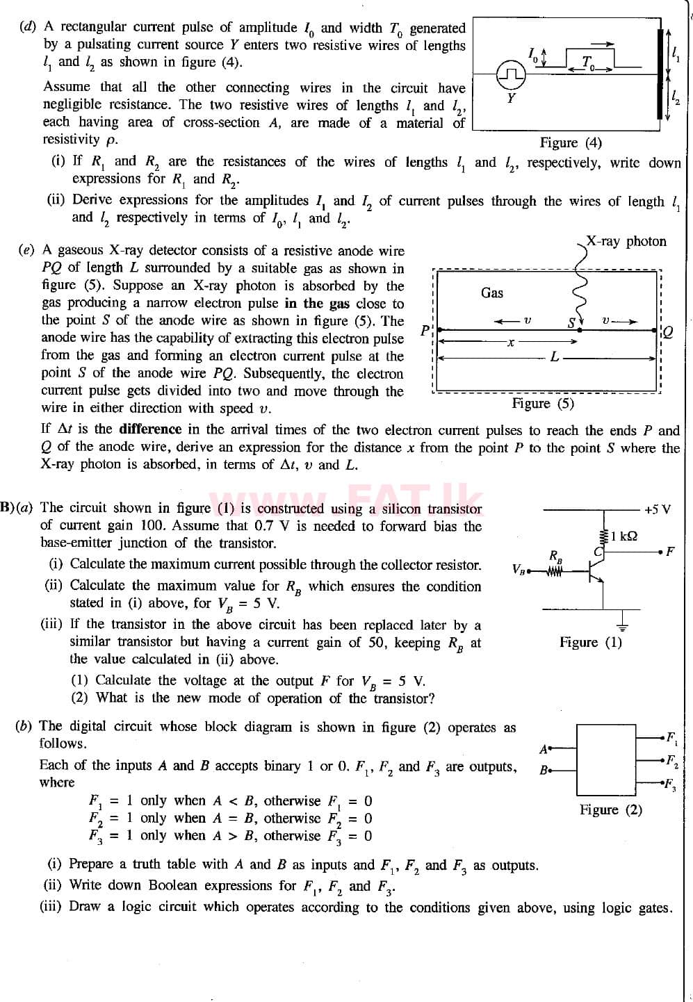 உள்ளூர் பாடத்திட்டம் : உயர்தரம் (உ/த) பௌதீகவியல் - 2018 ஆகஸ்ட் - தாள்கள் II (English மொழிமூலம்) 9 2