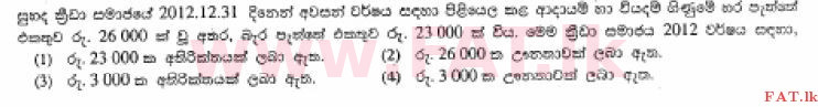 National Syllabus : Ordinary Level (O/L) Business and Accounting Studies - 2013 December - Paper I (සිංහල Medium) 36 1