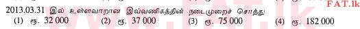 National Syllabus : Ordinary Level (O/L) Business and Accounting Studies - 2013 December - Paper I (தமிழ் Medium) 22 2