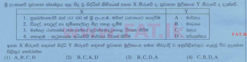 National Syllabus : Ordinary Level (O/L) Business and Accounting Studies - 2014 December - Paper I (සිංහල Medium) 16 1