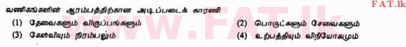 உள்ளூர் பாடத்திட்டம் : சாதாரண நிலை (சா/த) வர்த்தகக் கல்வி மற்றும் கணக்கியல் - 2011 டிசம்பர் - தாள்கள் I (தமிழ் மொழிமூலம்) 1 2