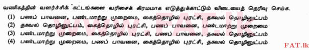 உள்ளூர் பாடத்திட்டம் : சாதாரண நிலை (சா/த) வர்த்தகக் கல்வி மற்றும் கணக்கியல் - 2011 டிசம்பர் - தாள்கள் I (தமிழ் மொழிமூலம்) 3 2