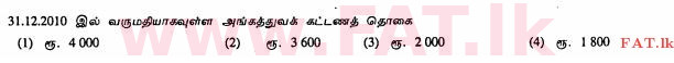 உள்ளூர் பாடத்திட்டம் : சாதாரண நிலை (சா/த) வர்த்தகக் கல்வி மற்றும் கணக்கியல் - 2011 டிசம்பர் - தாள்கள் I (தமிழ் மொழிமூலம்) 32 2