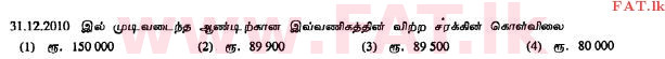 National Syllabus : Ordinary Level (O/L) Business and Accounting Studies - 2011 December - Paper I (தமிழ் Medium) 33 2