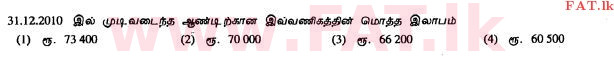 National Syllabus : Ordinary Level (O/L) Business and Accounting Studies - 2011 December - Paper I (தமிழ் Medium) 34 2