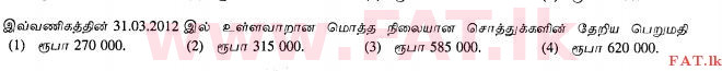 National Syllabus : Ordinary Level (O/L) Business and Accounting Studies - 2012 December - Paper I (தமிழ் Medium) 39 2