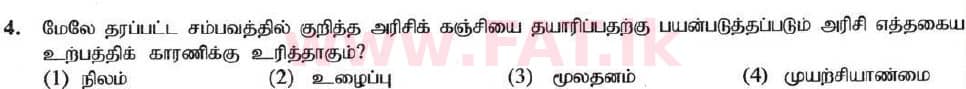 National Syllabus : Ordinary Level (O/L) Business and Accounting Studies - 2020 March - Paper I (தமிழ் Medium) 4 2