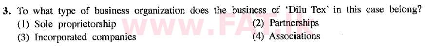 National Syllabus : Ordinary Level (O/L) Business and Accounting Studies - 2016 December - Paper I (New Syllabus) (English Medium) 3 2