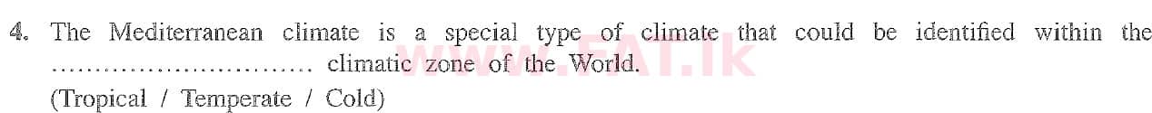உள்ளூர் பாடத்திட்டம் : சாதாரண நிலை (சா/த) புவியியல் - 2020 மார்ச் - தாள்கள் I (English மொழிமூலம்) 4 2