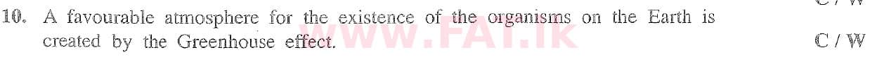 National Syllabus : Ordinary Level (O/L) Geography - 2020 March - Paper I (English Medium) 10 1