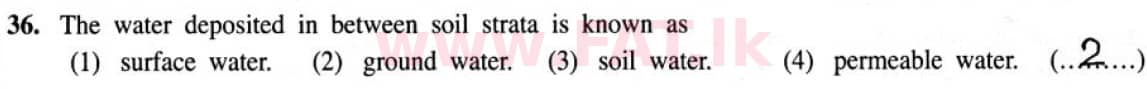 National Syllabus : Ordinary Level (O/L) Geography - 2020 March - Paper I (English Medium) 36 5864