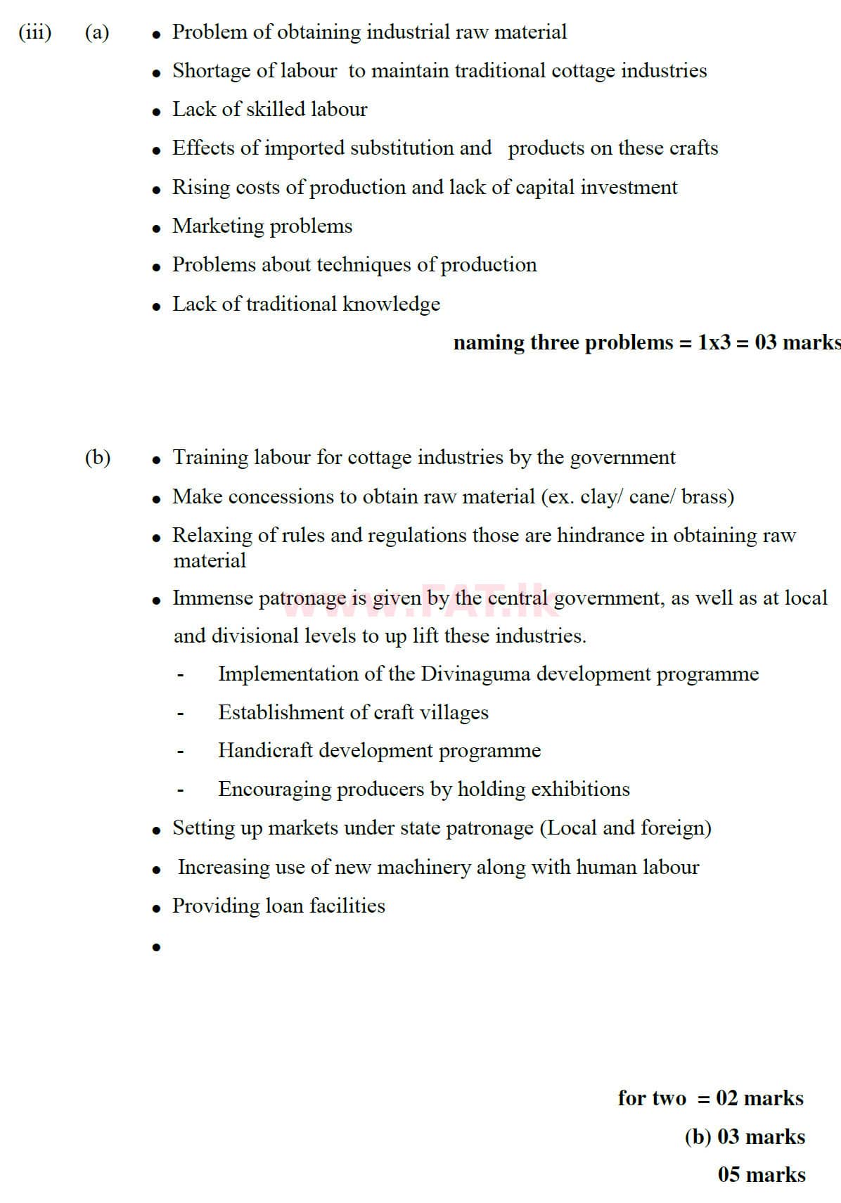 National Syllabus : Ordinary Level (O/L) Geography - 2020 March - Paper II (English Medium) 4 5877