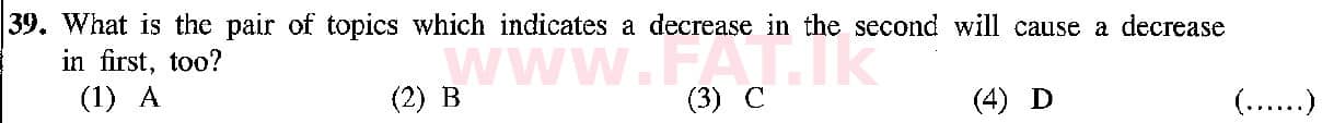දේශීය විෂය නිර්දේශය : සාමාන්‍ය පෙළ (O/L) භූගෝල විද්‍යාව - 2019 දෙසැම්බර් - ප්‍රශ්න පත්‍රය I (English මාධ්‍යය) 39 2