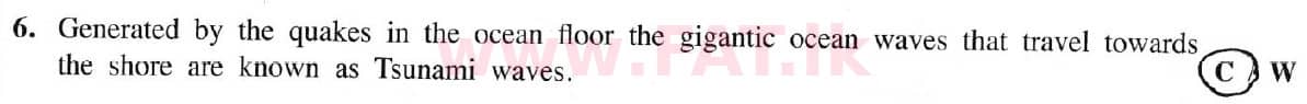 දේශීය විෂය නිර්දේශය : සාමාන්‍ය පෙළ (O/L) භූගෝල විද්‍යාව - 2019 දෙසැම්බර් - ප්‍රශ්න පත්‍රය I (English මාධ්‍යය) 6 5930