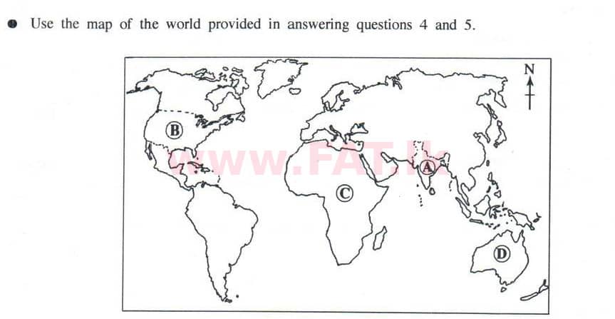 National Syllabus : Ordinary Level (O/L) Geography - 2014 December - Paper II (English Medium) 5 1