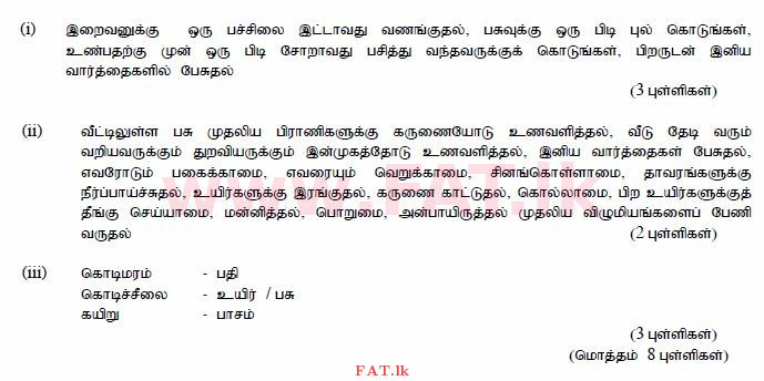 National Syllabus : Ordinary Level (O/L) Saivism - 2013 December - Paper II (தமிழ் Medium) 4 982