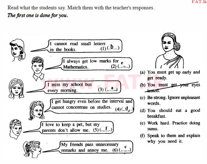 National Syllabus : Ordinary Level (O/L) English Language - 2014 December - Paper I (English Medium) 5 712