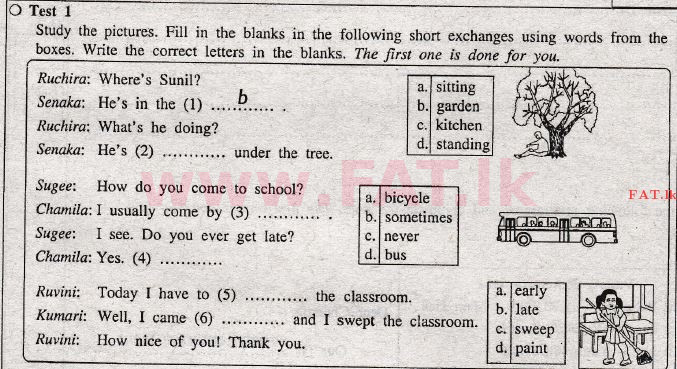 National Syllabus : Ordinary Level (O/L) English Language - 2010 December - Paper I (English Medium) 1 1
