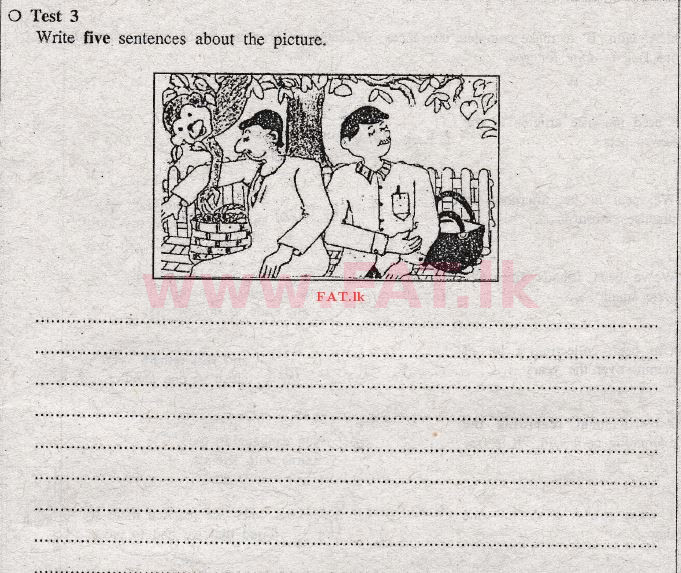 දේශීය විෂය නිර්දේශය : සාමාන්‍ය පෙළ (O/L) ඉංග්‍රීසි භාෂාව - 2011 දෙසැම්බර් - ප්‍රශ්න පත්‍රය I (English මාධ්‍යය) 3 1