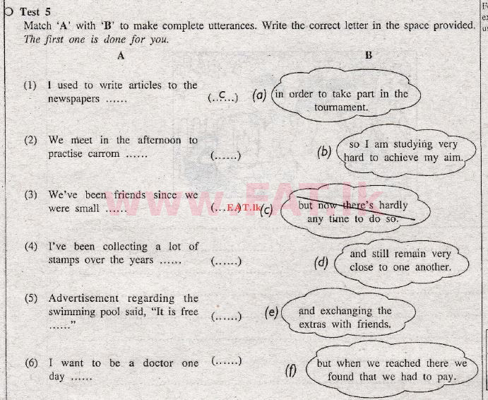 දේශීය විෂය නිර්දේශය : සාමාන්‍ය පෙළ (O/L) ඉංග්‍රීසි භාෂාව - 2011 දෙසැම්බර් - ප්‍රශ්න පත්‍රය I (English මාධ්‍යය) 5 1