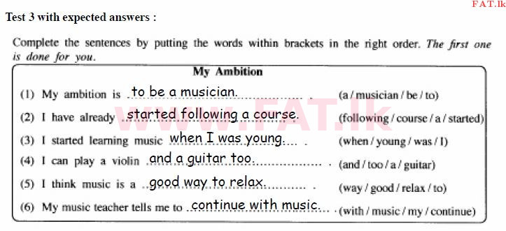 National Syllabus : Ordinary Level (O/L) English Language - 2015 December - Paper I (English Medium) 3 615