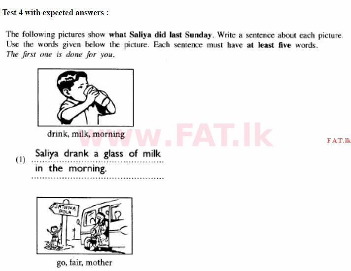 National Syllabus : Ordinary Level (O/L) English Language - 2015 December - Paper I (English Medium) 4 616