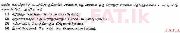 National Syllabus : Ordinary Level (O/L) Health and Physical Education - 2011 December - Paper I (தமிழ் Medium) 19 1