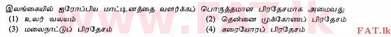 National Syllabus : Ordinary Level (O/L) Agriculture and Food Technology - 2011 December - Paper I (தமிழ் Medium) 21 1