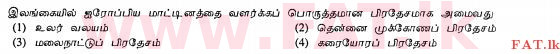 உள்ளூர் பாடத்திட்டம் : சாதாரண நிலை (சா/த) விவசாயமும் உணவுத் தொழில்நுட்பமும். - 2011 டிசம்பர் - தாள்கள் I (தமிழ் மொழிமூலம்) 21 1