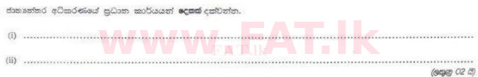 உள்ளூர் பாடத்திட்டம் : இலங்கை சட்டக்கல்லூரி இலங்கை சட்டக்கல்லூரி நுழைவுத்தேர்வு - 2011 ஆகஸ்ட் - பகுதி II (සිංහල மொழிமூலம்) 14 1