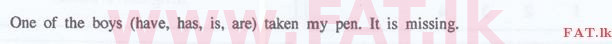 உள்ளூர் பாடத்திட்டம் : இலங்கை சட்டக்கல்லூரி இலங்கை சட்டக்கல்லூரி நுழைவுத்தேர்வு - 2015 செப்டம்பர் - Language Skills - English (English மொழிமூலம்) 8 1